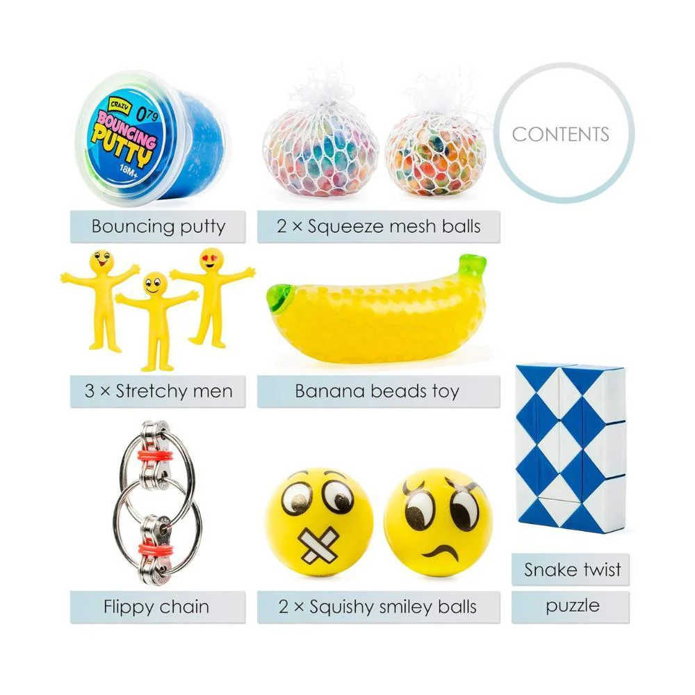 11 Brinquedos Sensoriais Twiddlers Fidget Toys - Image 2