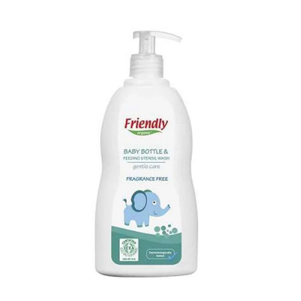Detergente para Lavagem Manual de Biberões e Acessórios de Amamentação Friendly Organic 500 ml