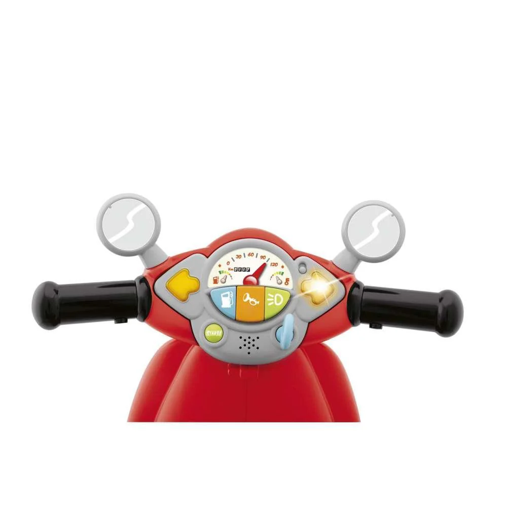 Chicco Cavalgável Vespa Primavera Vermelha - Image 3