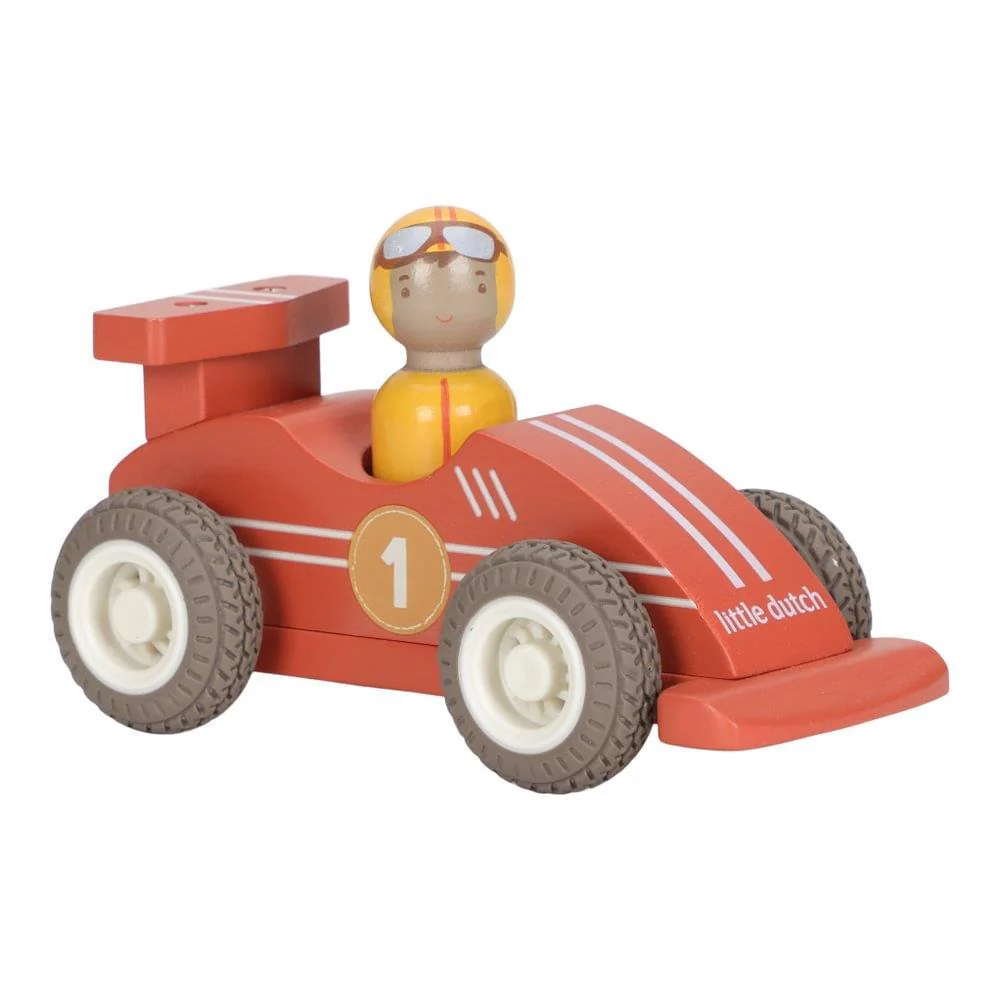 2 Carros de Corrida em Madeira Little Dutch - Image 6
