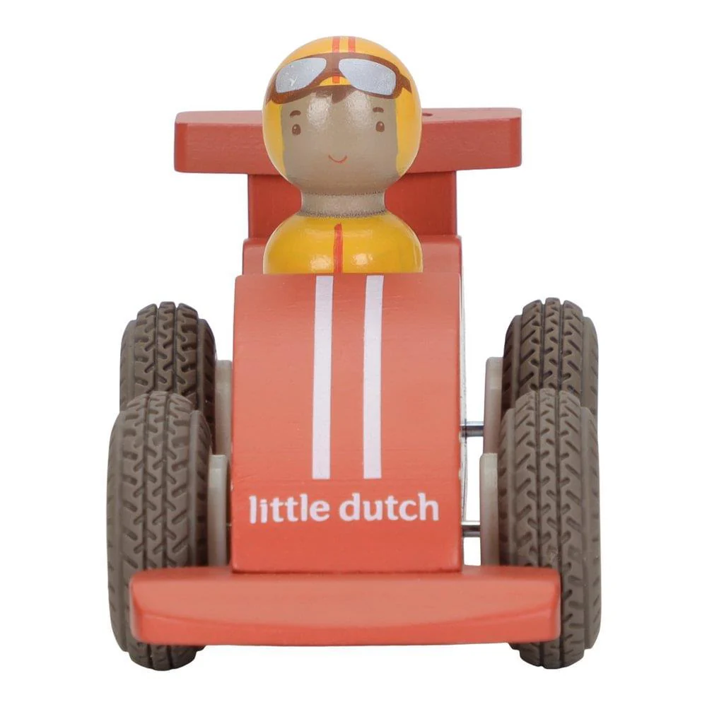 2 Carros de Corrida em Madeira Little Dutch - Image 7