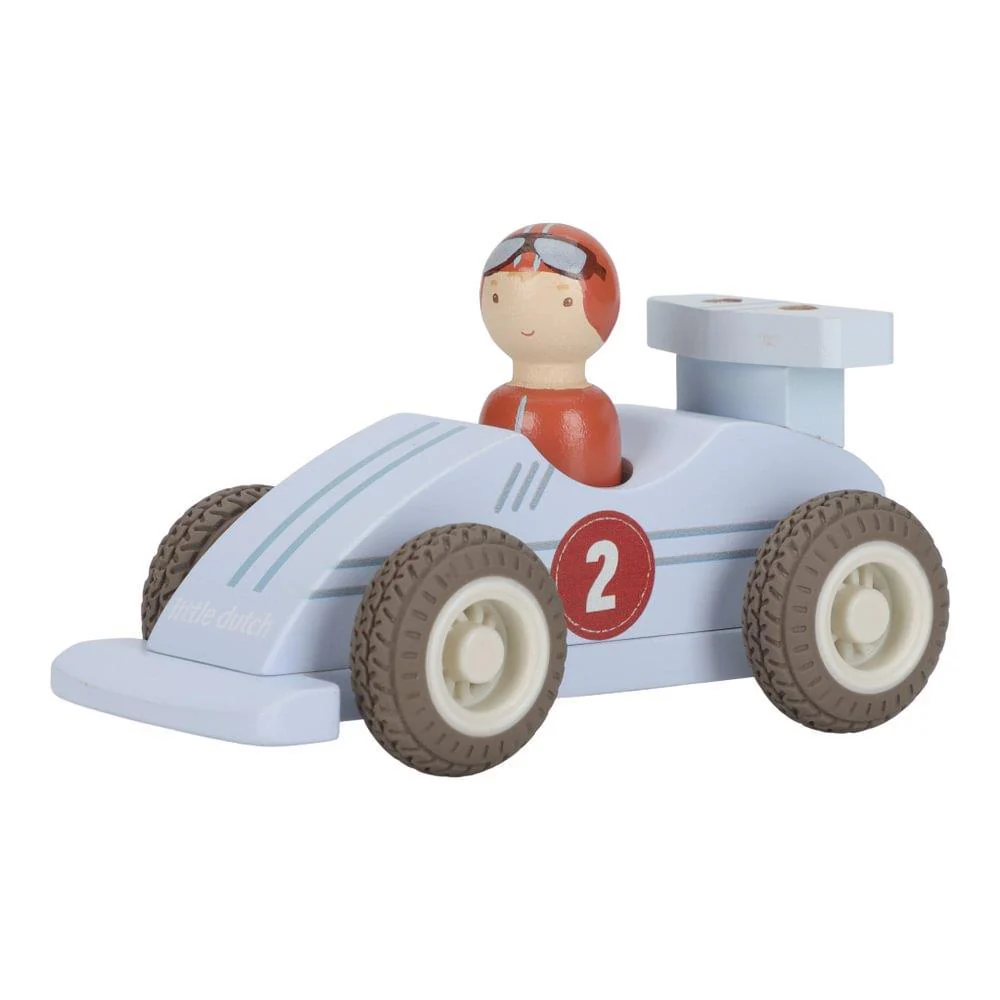 2 Carros de Corrida em Madeira Little Dutch - Image 9