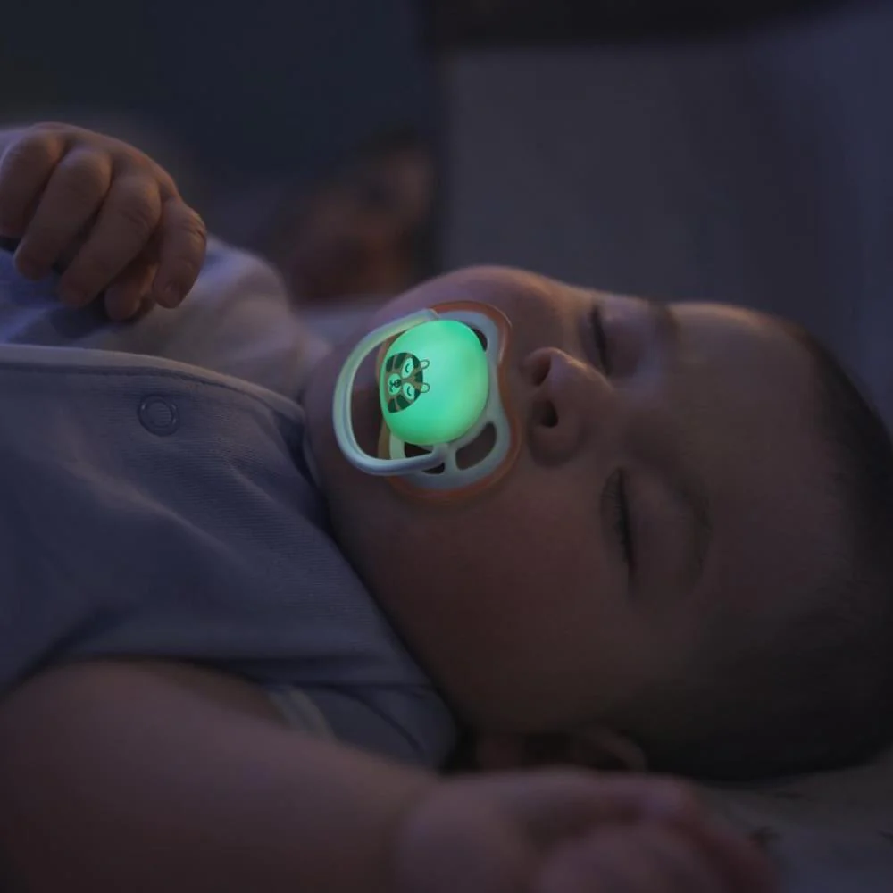 2 Chupetas Philips Avent Ultra Air Nighttime Menino 0-6m - Image 3