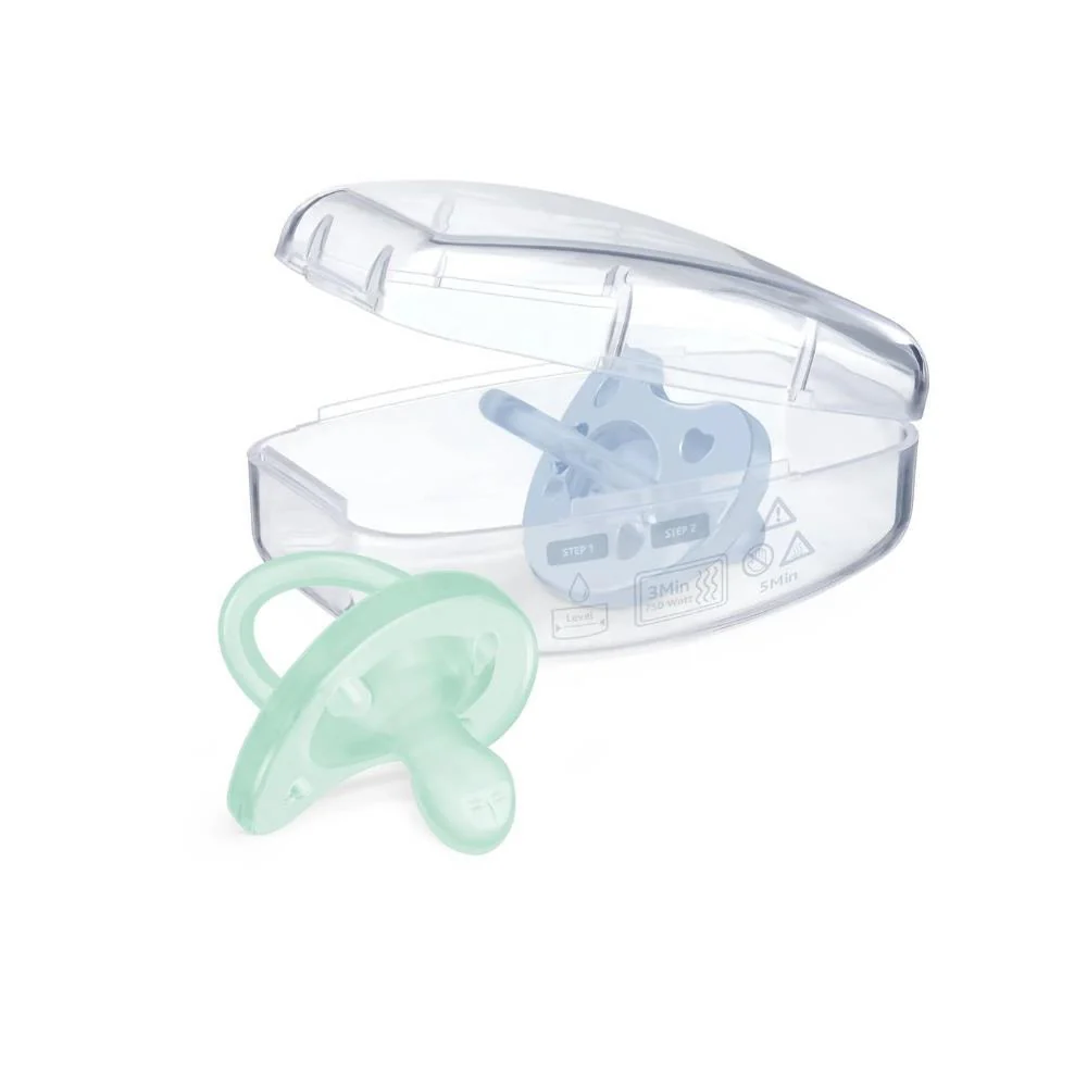 2 Chupetas Chicco Physio Forma Soft Silicone Azul 2-6m - Image 4