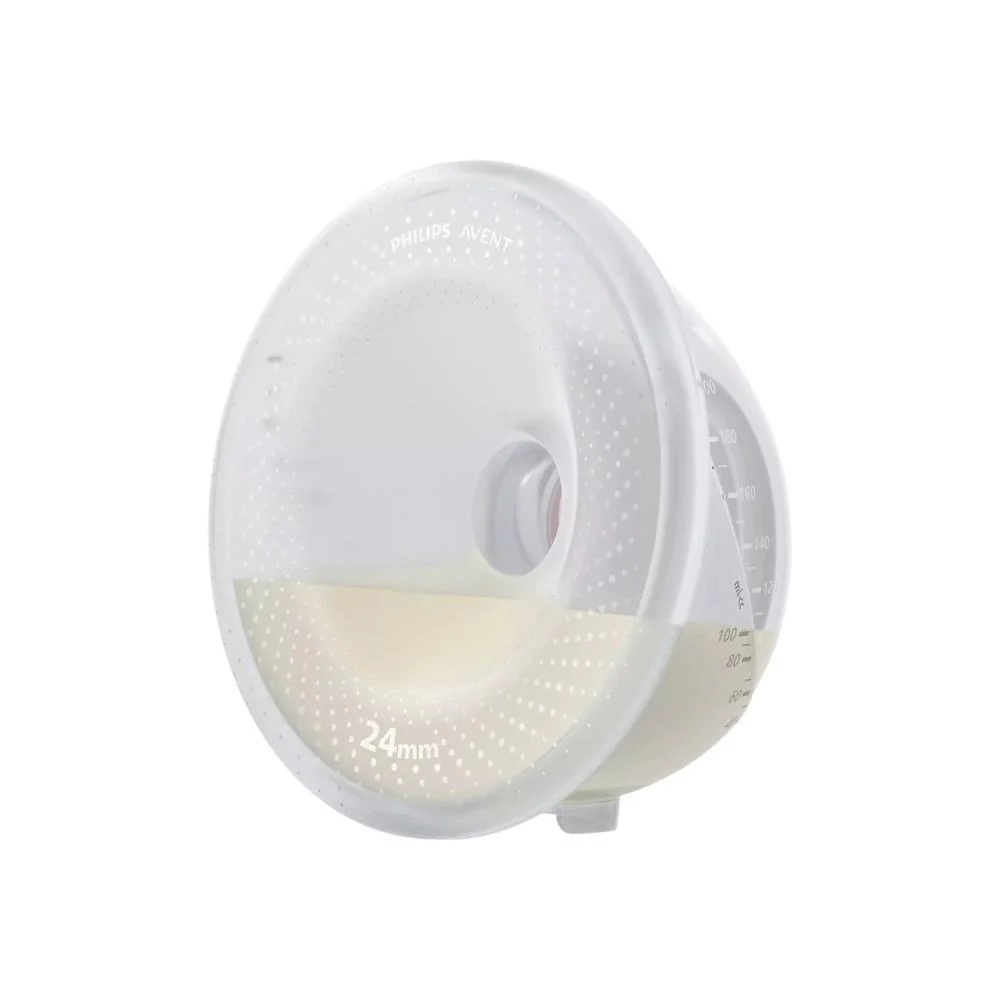 2 Copos Coletores para Bomba Tira-Leite Mãos-Livres Philips Avent - Image 2