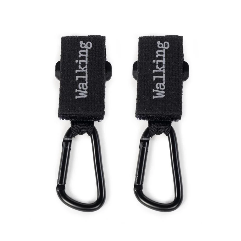 2 Ganchos para Carrinho Walking Mum Eco Mum Black