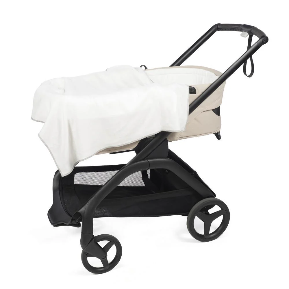 2 Musselinas Pasito a Pasito Little Bloom Vichy Grey 70x70cm - Image 10