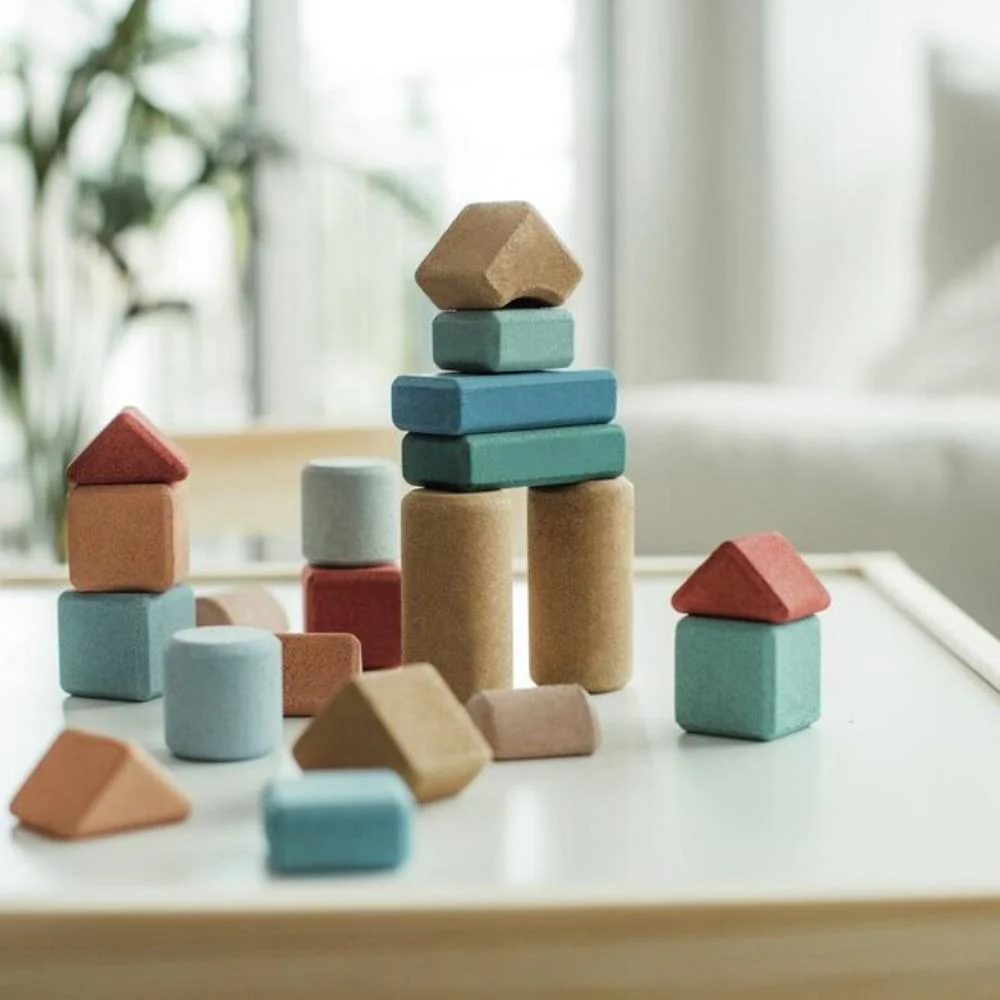 20 Blocos de Construção Korko Eco em Cortiça - Image 3