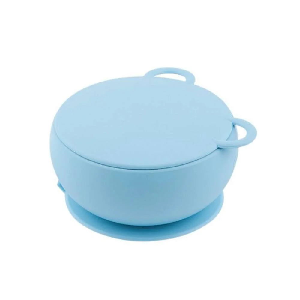 Minikoioi Taça Silicone com Ventosa e Tampa Minikoioi Azul - Image 2