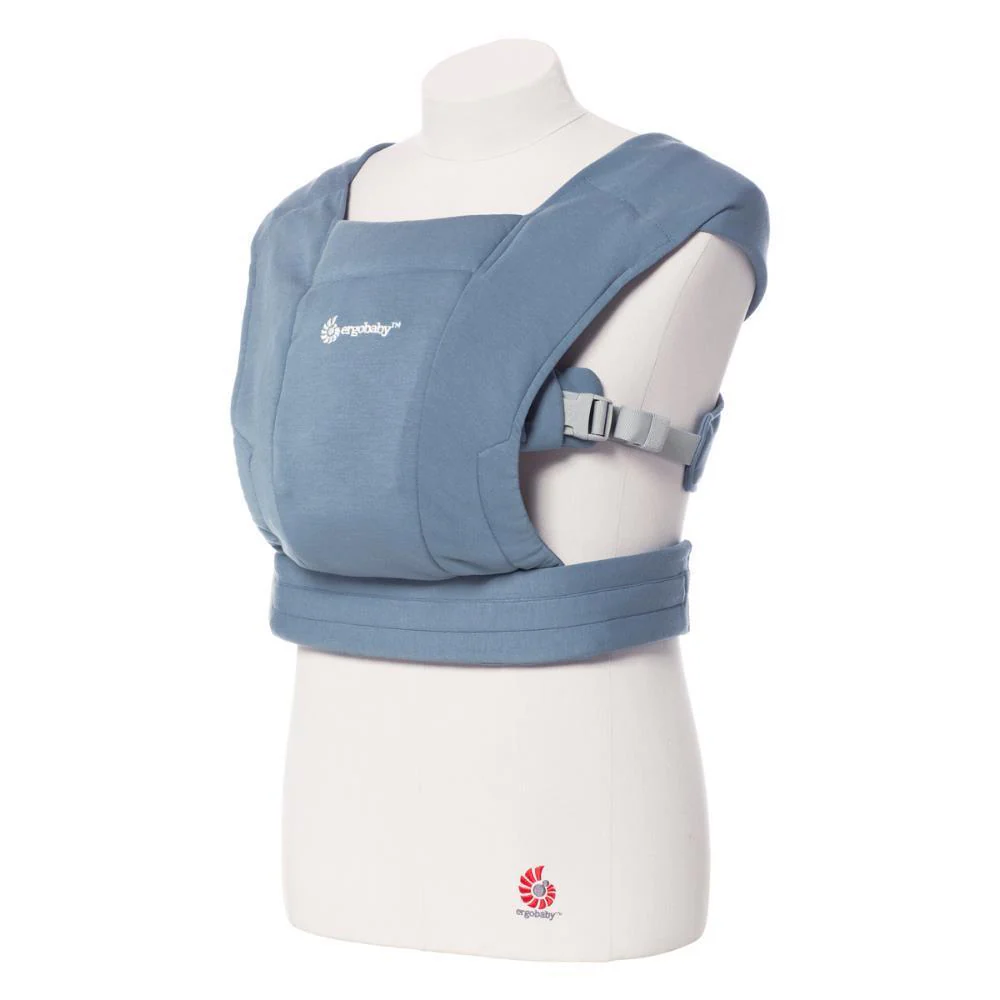 Marsúpio/Porta-Bebés Ergobaby Embrace Knit Oxford Blue - Image 4