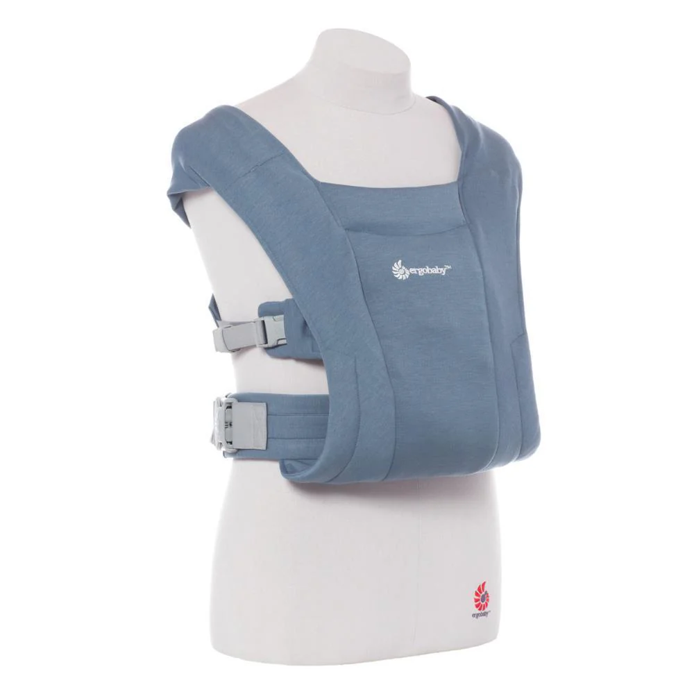 Marsúpio/Porta-Bebés Ergobaby Embrace Knit Oxford Blue - Image 6