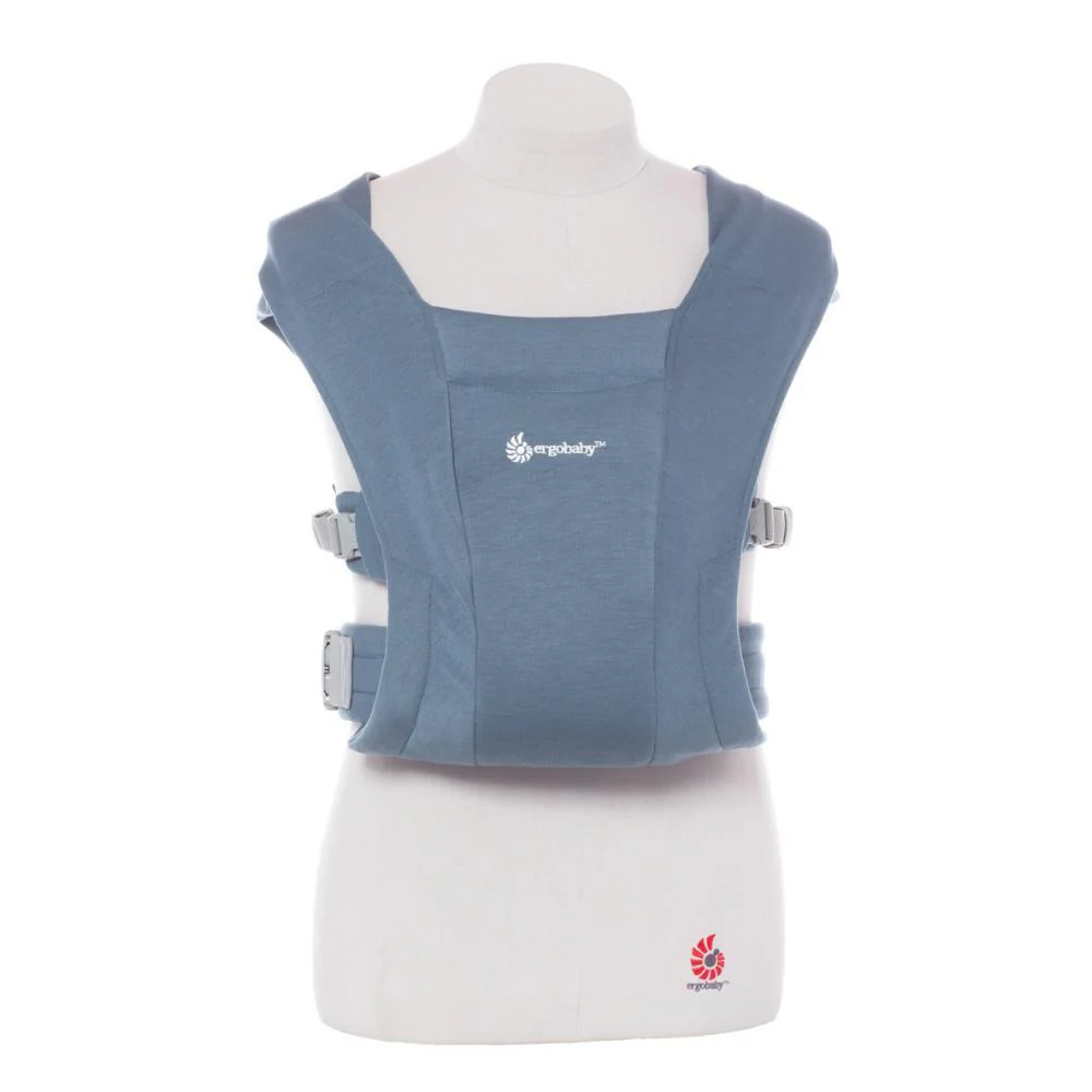Marsúpio/Porta-Bebés Ergobaby Embrace Knit Oxford Blue - Image 8