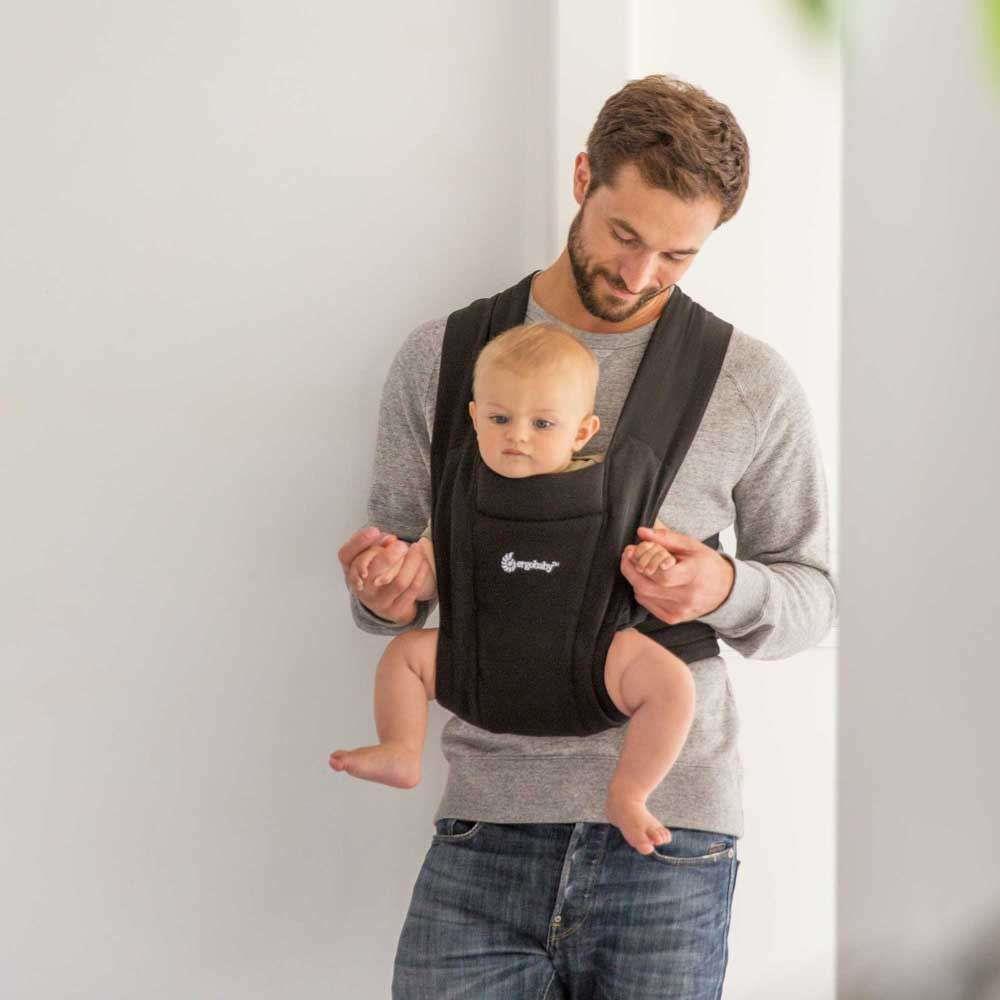 Marsúpio/Porta-Bebés Ergobaby Embrace Knit Black - Image 4
