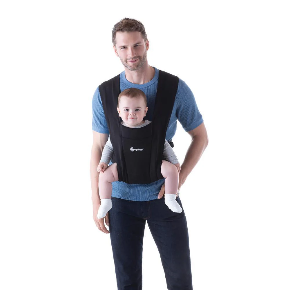 Marsúpio/Porta-Bebés Ergobaby Embrace Knit Black - Image 6