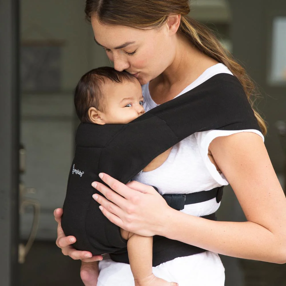 Marsúpio/Porta-Bebés Ergobaby Embrace Knit Black - Image 8