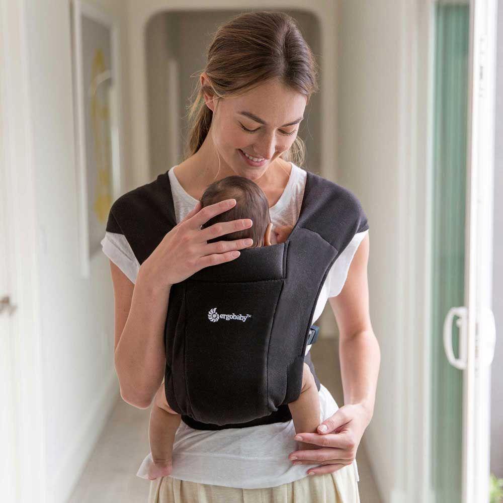Marsúpio/Porta-Bebés Ergobaby Embrace Knit Black - Image 9