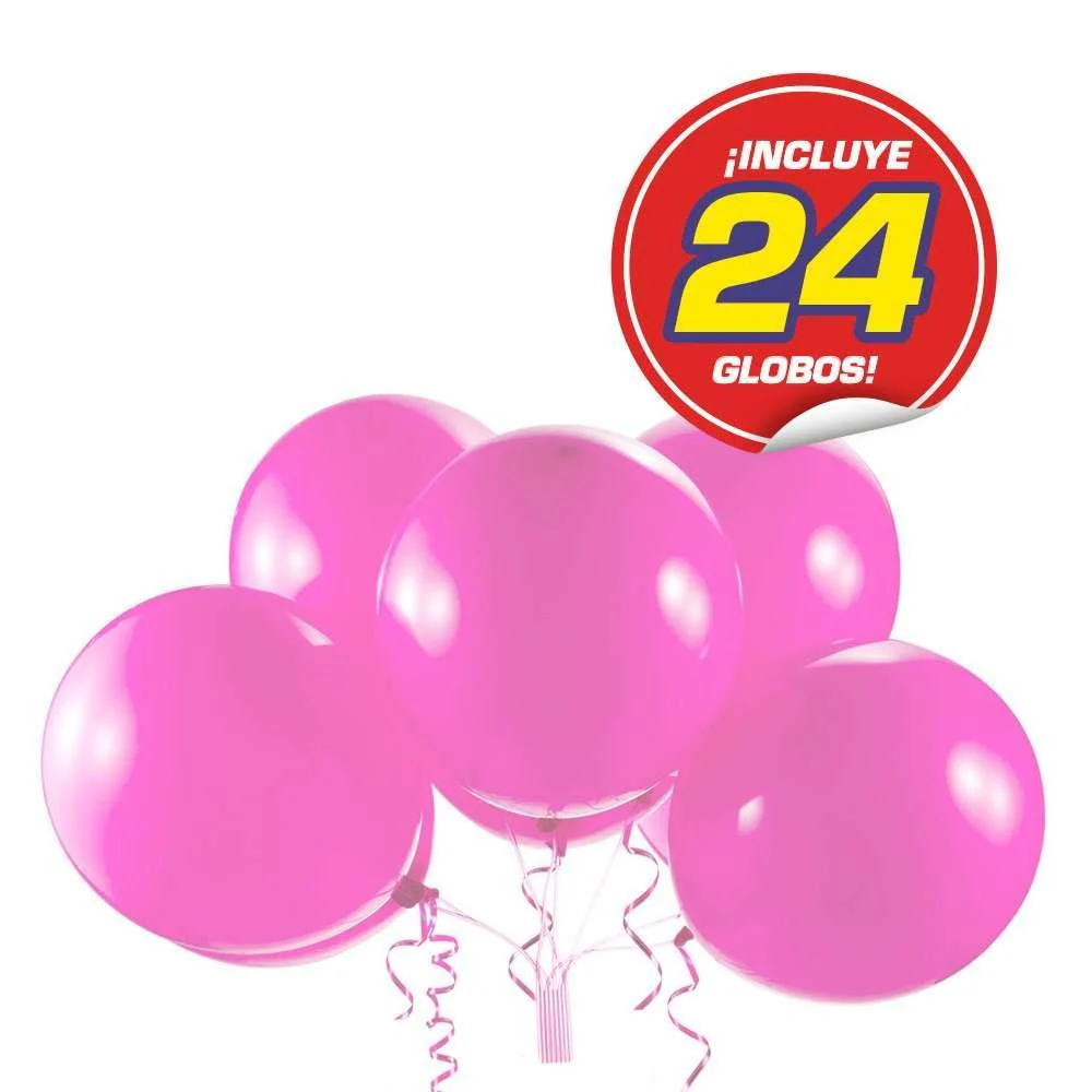 24 Balões de Festa com Autoselante - Image 3