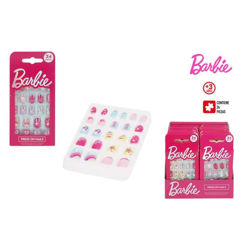 24 Unhas Adesivas Barbie - Image 2