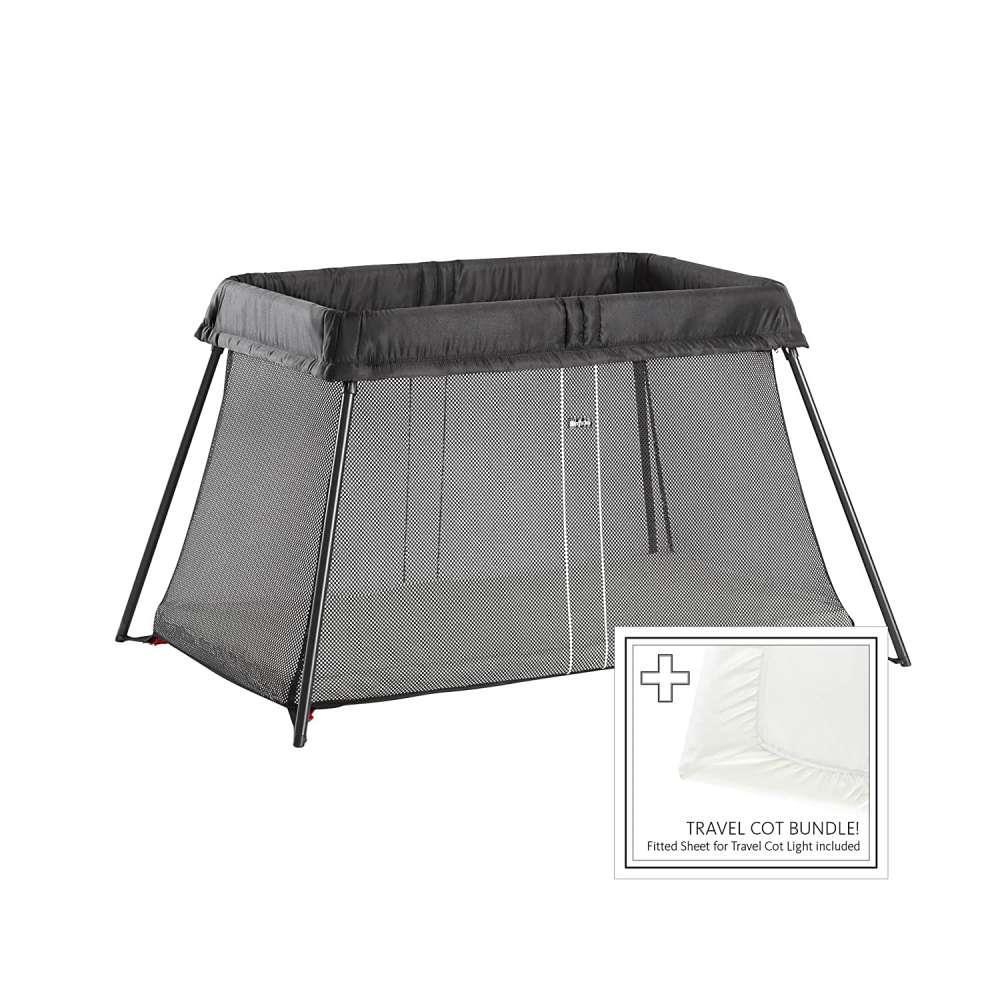 Cama de Viagem BabyBjörn Light Preto - Image 6