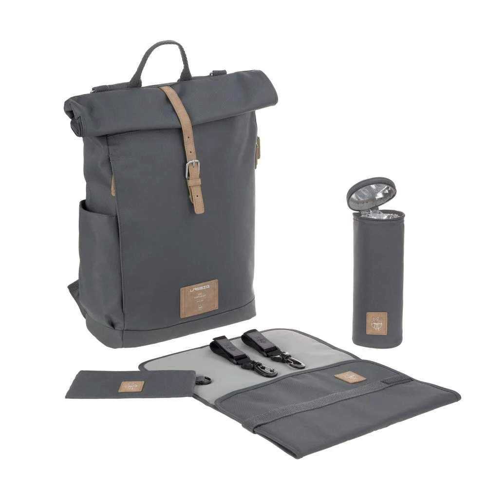 Lassig Mochila Green Label Rolltop Antracite - Image 2
