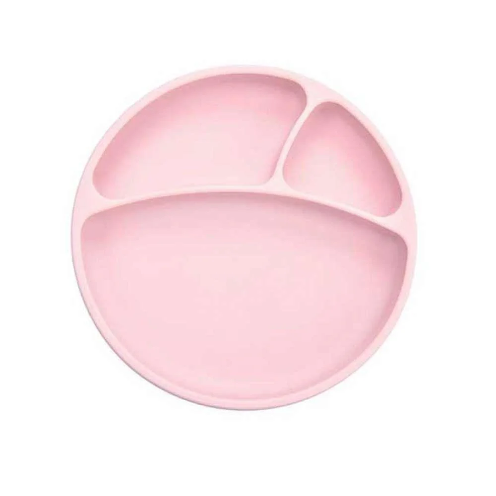 Prato em Silicone com Divisórias Minikoioi Rosa - Image 2