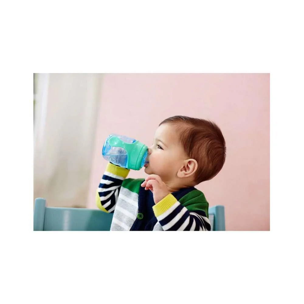 Copo de Aprendizagem com Asas e Bocal em Silicone Philips Avent Verde 200 ml - Image 2