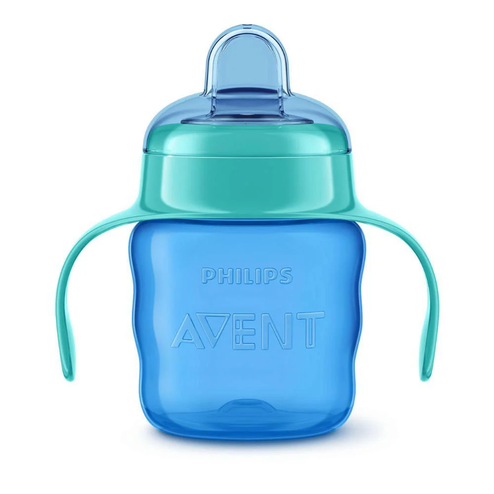 Copo de Aprendizagem com Asas e Bocal em Silicone Philips Avent Verde 200 ml - Image 4