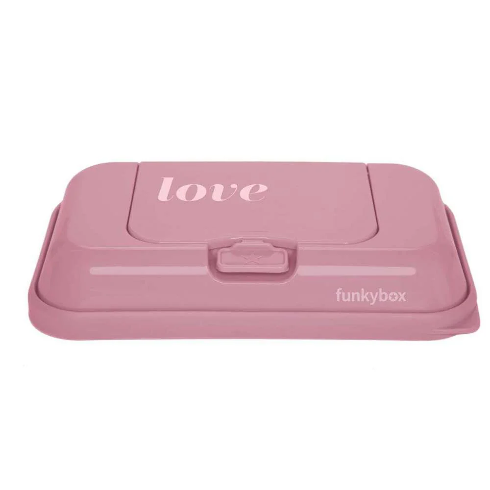 Funkybox To Go Caixa Toalhitas Rosa Vintage Love Brilho - Image 2