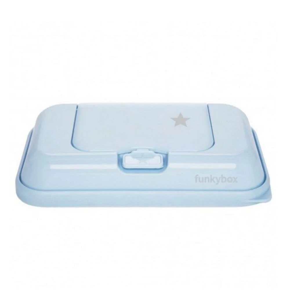 Funkybox To Go Caixa Toalhitas Azul Pastel Brilho