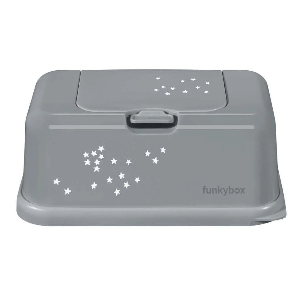 Funkybox Caixa Toalhitas Prata Estrelinhas Mate - Image 2