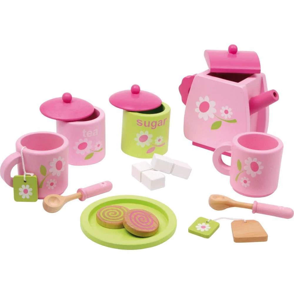 Conjunto de Chá Small Foot Tea Set Floral Rosa - Image 2