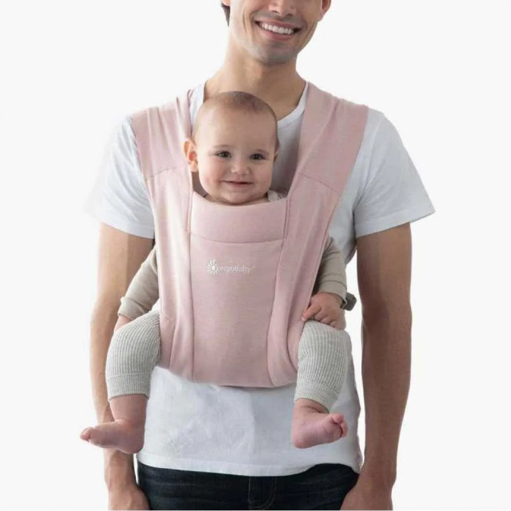 Marsúpio/Porta-Bebés Ergobaby Embrace Knit Blush Pink - Image 2