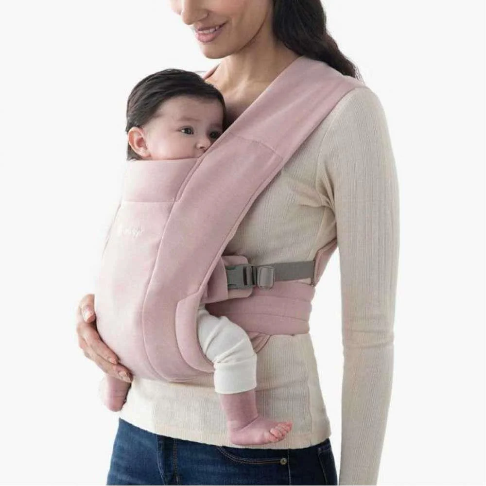 Marsúpio/Porta-Bebés Ergobaby Embrace Knit Blush Pink - Image 3