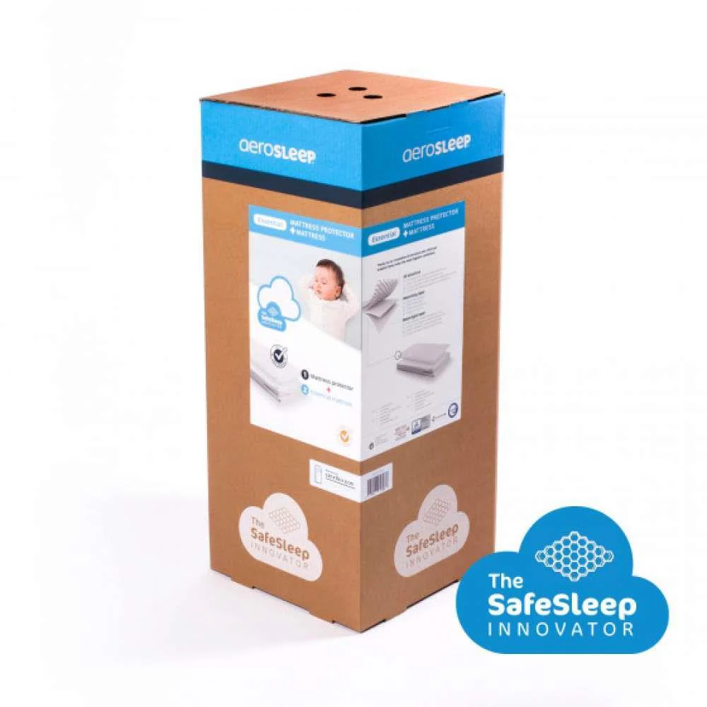 Pack Safe Sleep Essential com Colchão e Protetor 3D 140x70 cm - Image 5