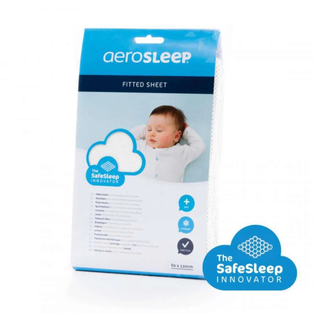 Lençol Ajustável AeroSleep Liso Branco 57x117cm - Image 3