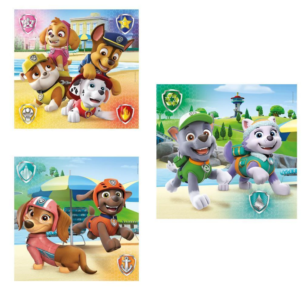 3 Puzzles Clementoni Paw Patrol 48 Peças - Image 2