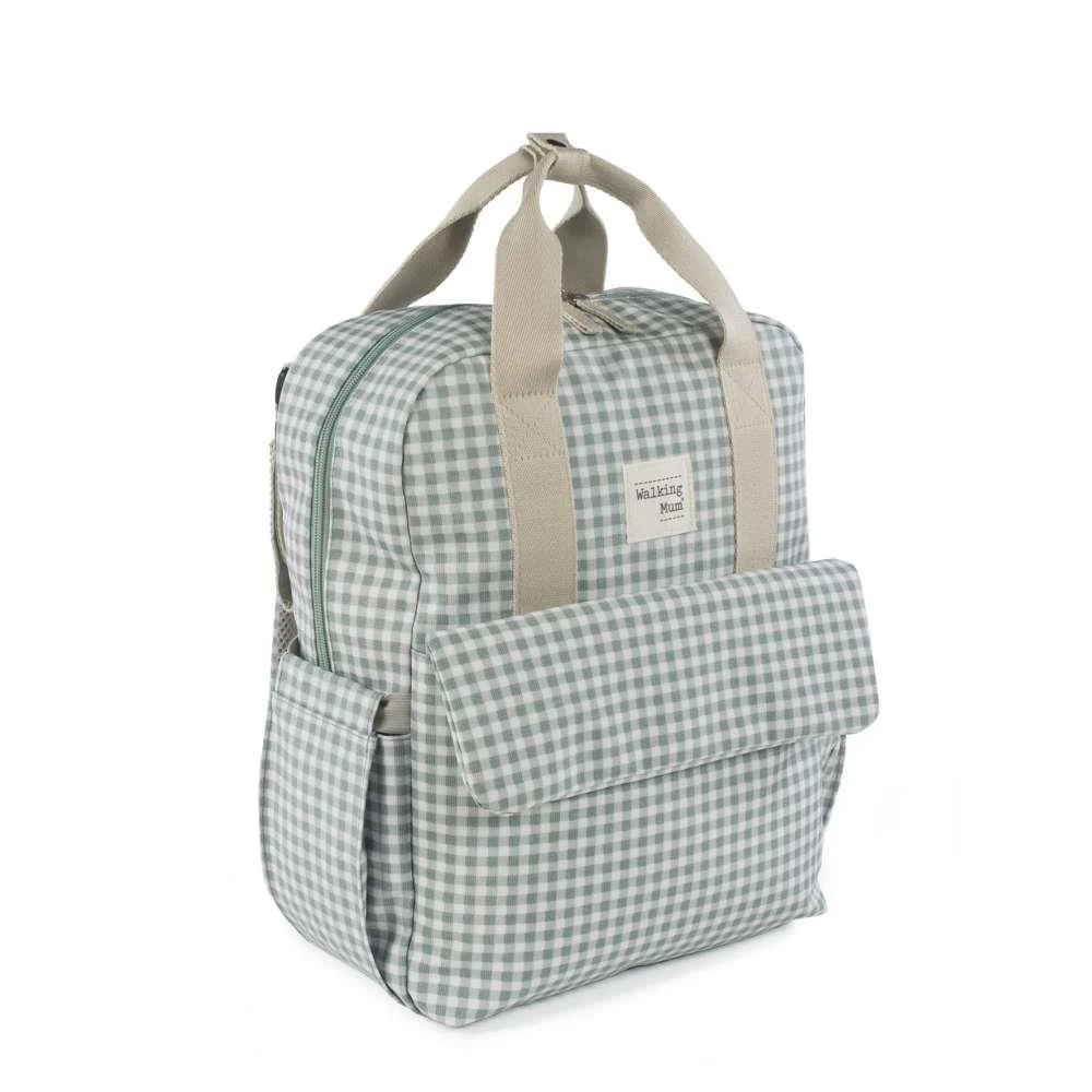 Mochila Walking Mum I Love Vichy Verde - Image 2