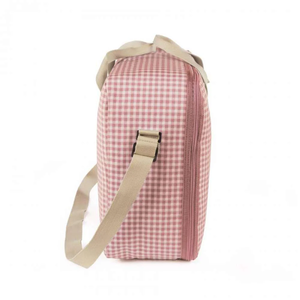 Mala de Maternidade Walking Mum I Love Vichy Rosa - Image 2
