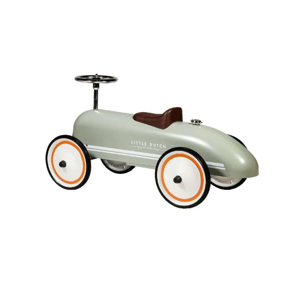 Carro em Metal "Ride on" Little Dutch Verde Oliva - Image 2