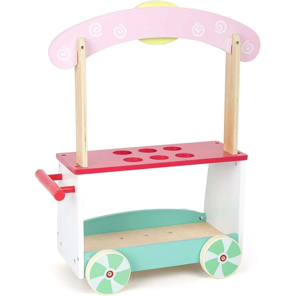 Carro de Venda de Gelados Small Foot 19 Peças - Image 6