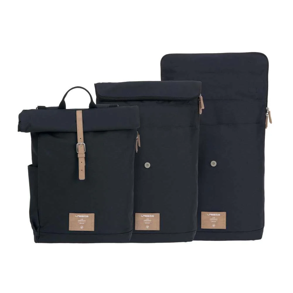 Lassig Mochila Rolltop Night Blue - Image 10