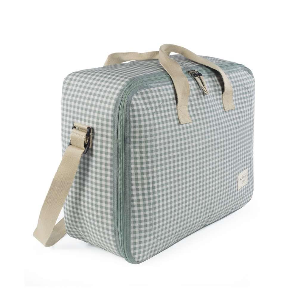Mala de Maternidade Walking Mum I Love Vichy Verde - Image 2