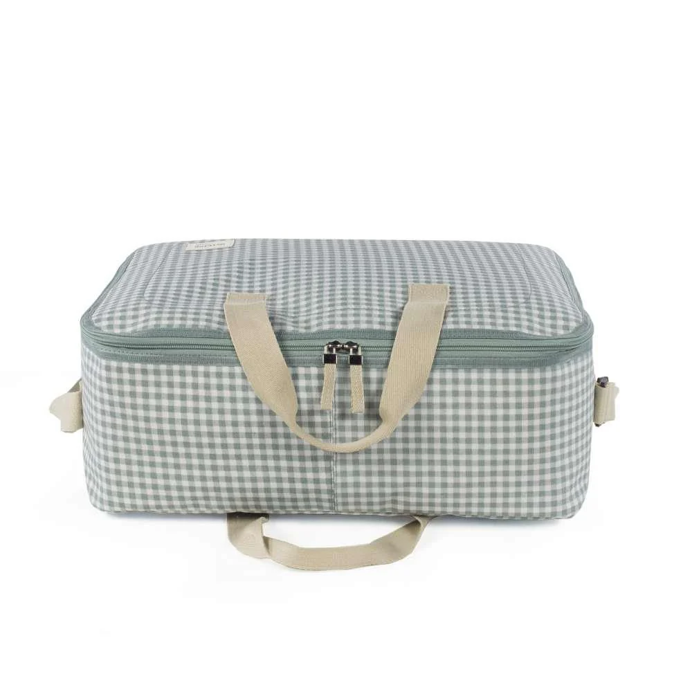 Mala de Maternidade Walking Mum I Love Vichy Verde - Image 4