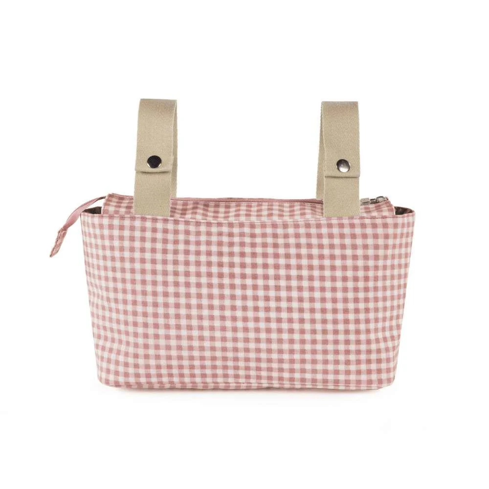 Bolsa Organizadora Walking Mum I Love Vichy Rosa - Image 4