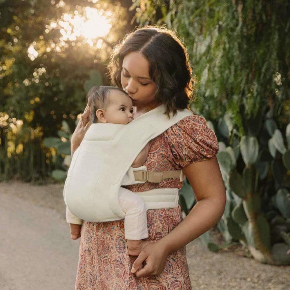 Marsúpio/Porta-Bebés Ergobaby Embrace Knit Cream - Image 11