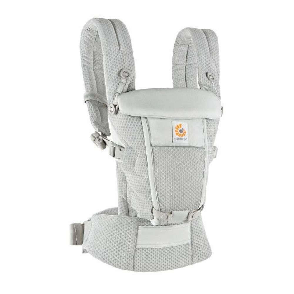 Marsúpio/Porta-Bebés Ergobaby Adapt Soft Flex Mesh Soft Grey - Image 3