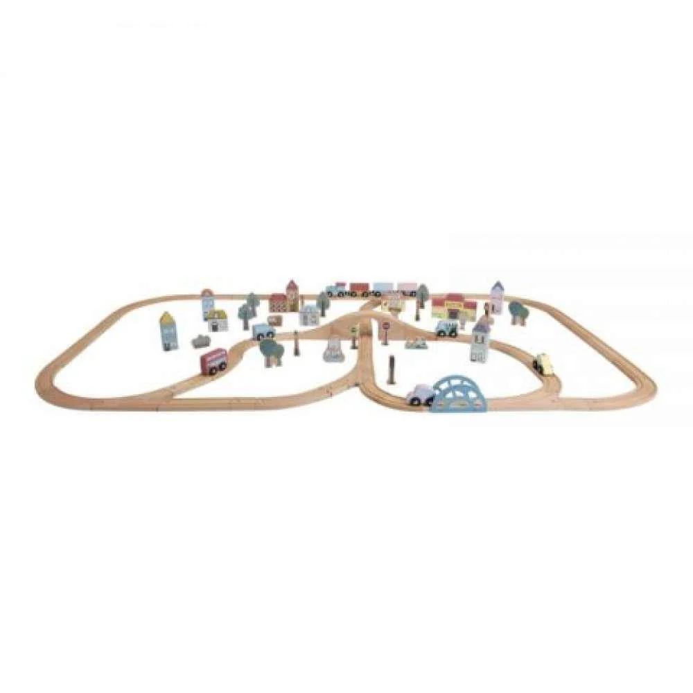 Little Dutch Pista de Comboio e Figuras XL 107 Peças