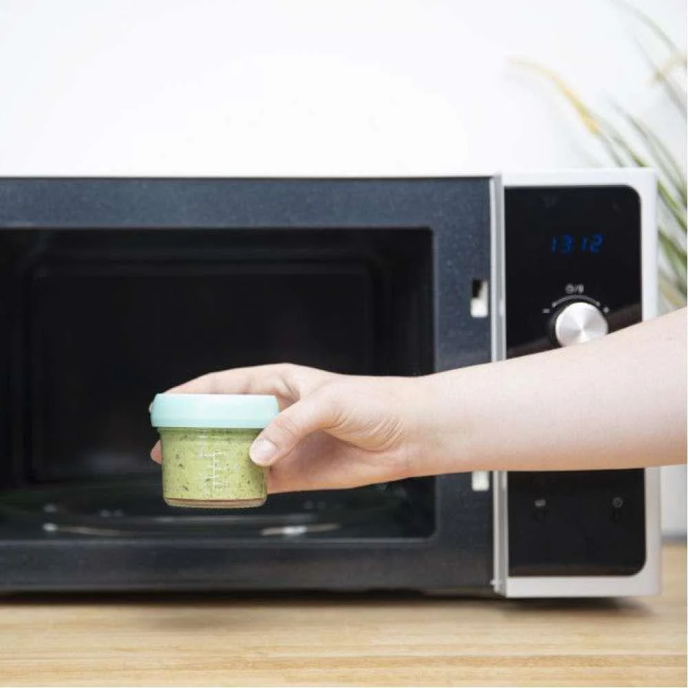 8 Recipientes Babybols em Vidro (4x100ml + 4x220ml) - Image 4