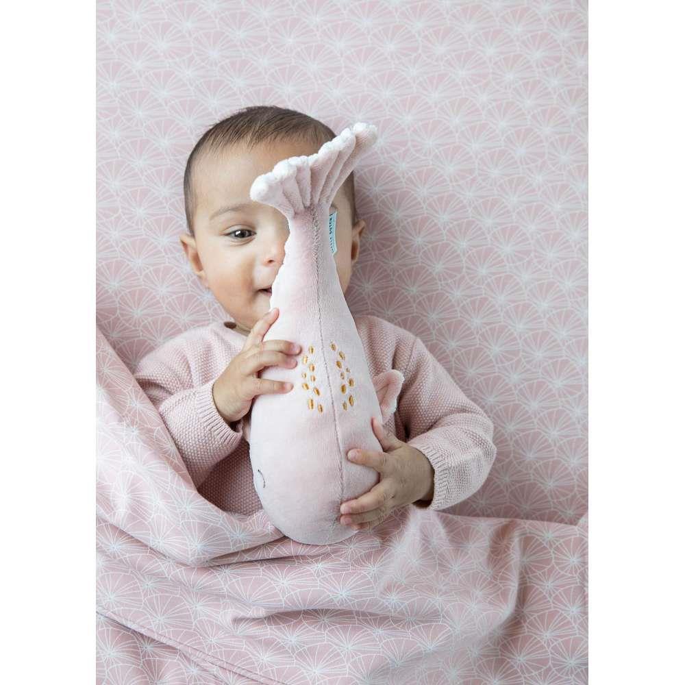Little Dutch Peluche Baleia Pequena Ocean Rosa - Image 3