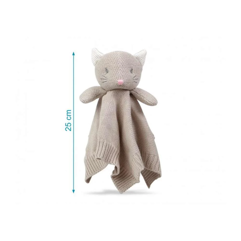 Doudou Cotton Friends Gato em Algodão com Caixa 25cm - Image 4
